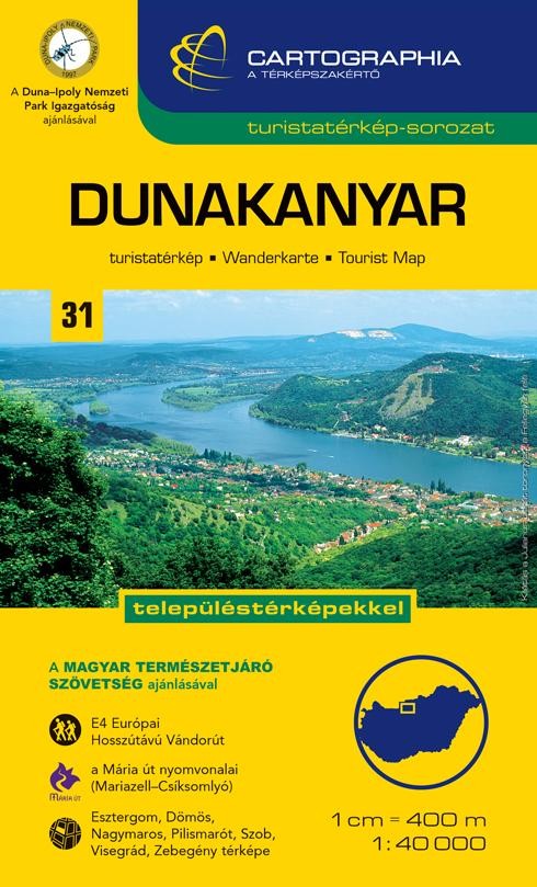 DUNAKANYAR TURISTATÉRKÉP SC""