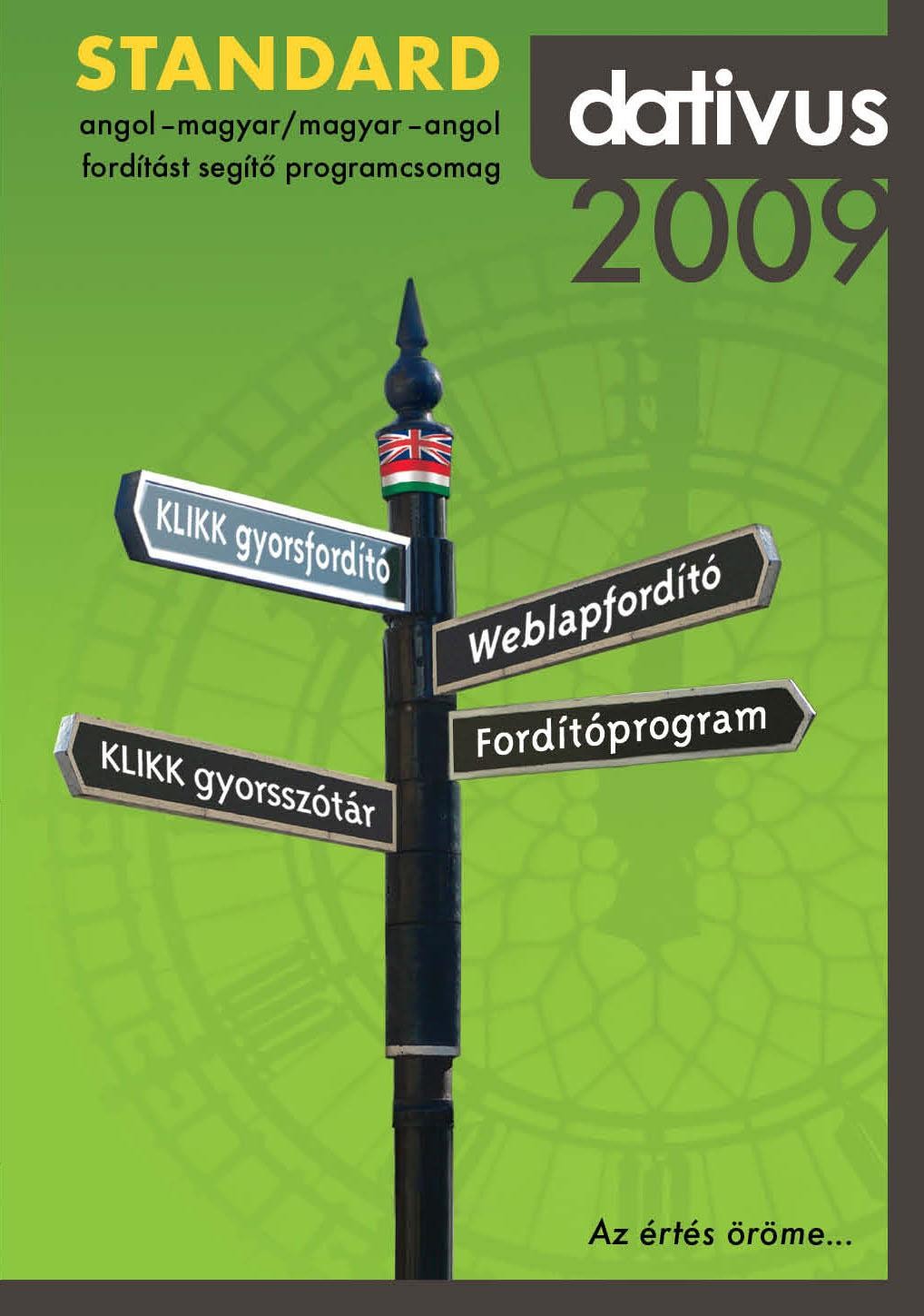 DATIVUS 2009 STANDARD - ANGOL-MAGYAR,MAGYAR-ANGOL FORDÍTÁST SEGÍTŐ PROGRAMCSOMAG (2009)