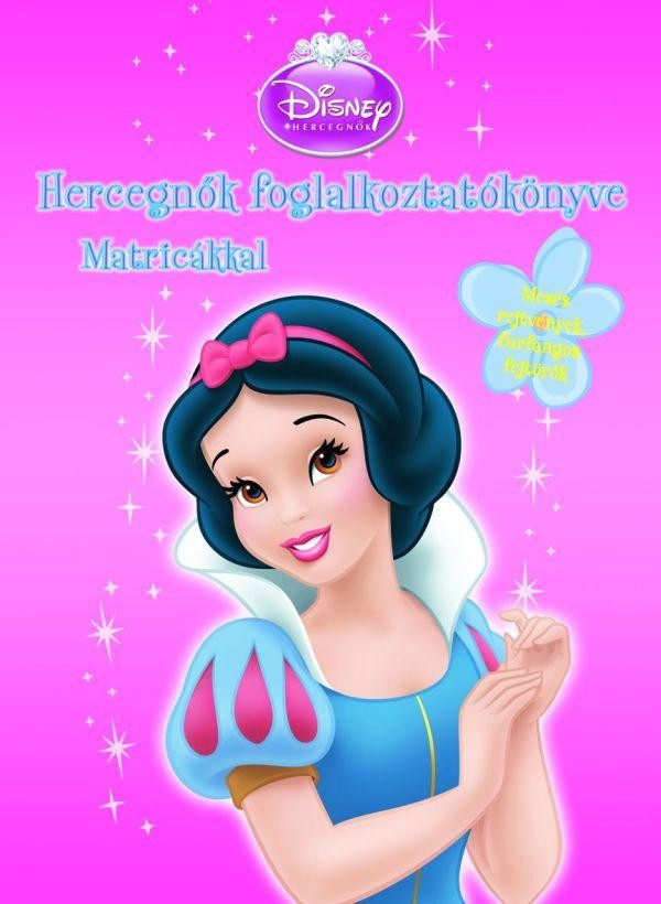 DISNEY HERCEGNŐK - FOGLALKOZTATÓKÖNYVE MATRICÁKKAL (2010)