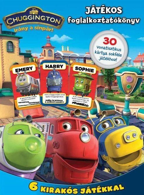 CHUGGINGTON - JÁTÉKOS FOGLALKOZTATÓKÖNYV - 6 KIRAKÓS JÁTÉKKAL (2010)