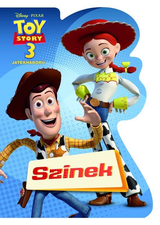 SZÍNEK - TOY STORY 3 JÁTÉKHÁBORÚ - LAPOZÓKÖNYV (2010)