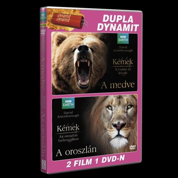 A MEDVE + AZ OROSZLÁN  - DVD - (DUPLA DYNAMIT) (2010)