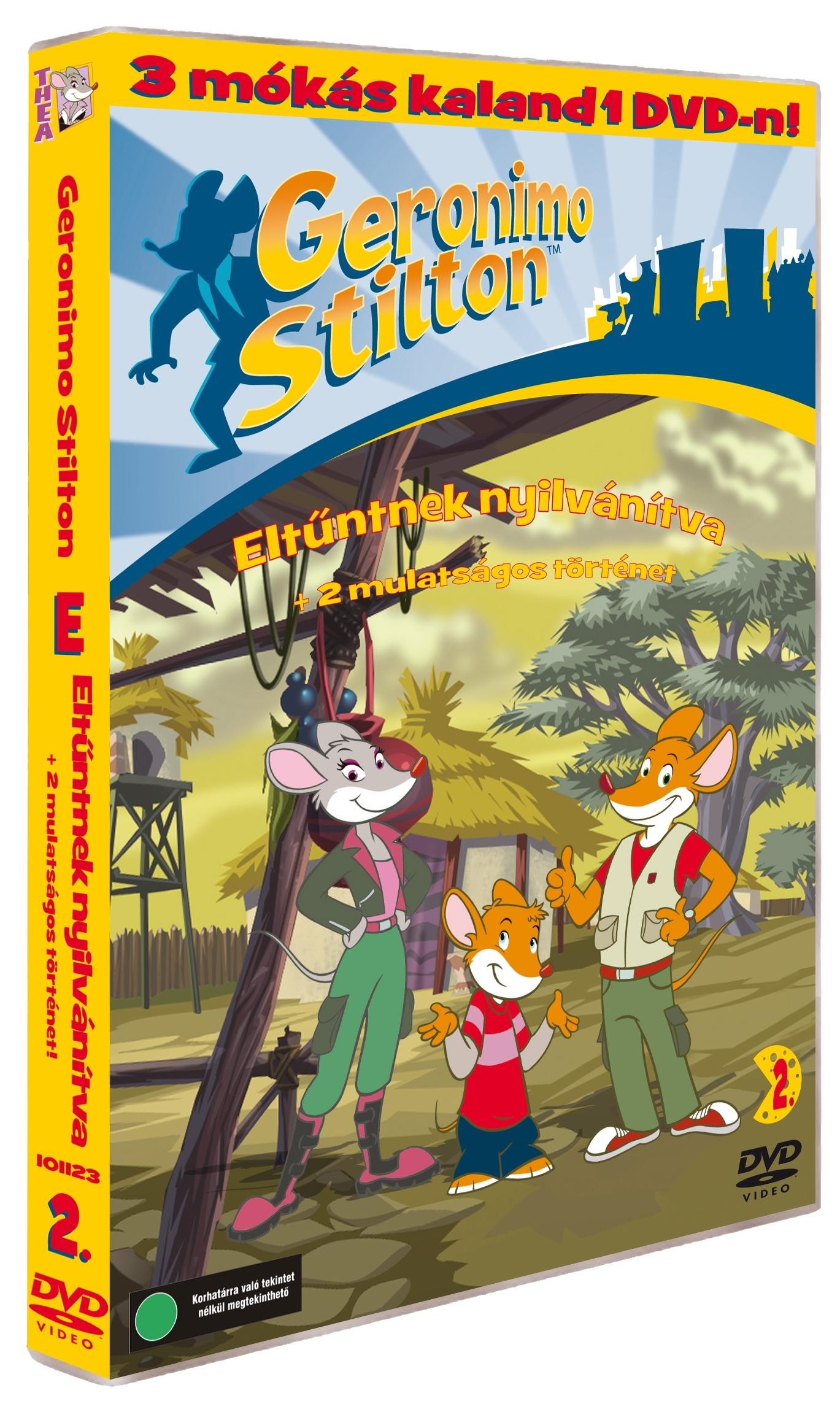 GERONIMO STILTON 2. - ELTŰNTNEK NYILVÁNÍTVA - DVD - (2010)