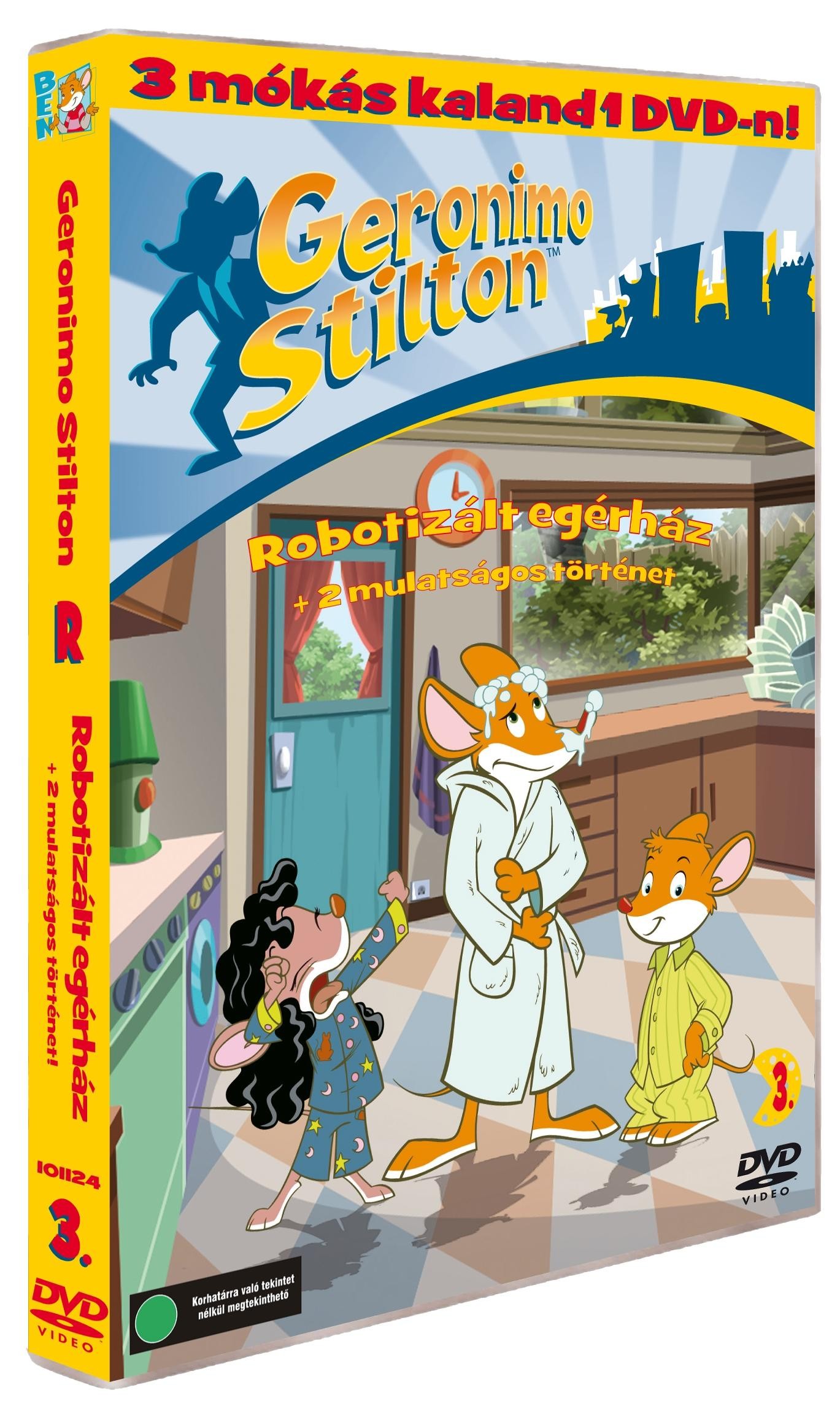 GERONIMO STILTON 3. - ROBOTIZÁLT EGÉRHÁZ - DVD (2010)
