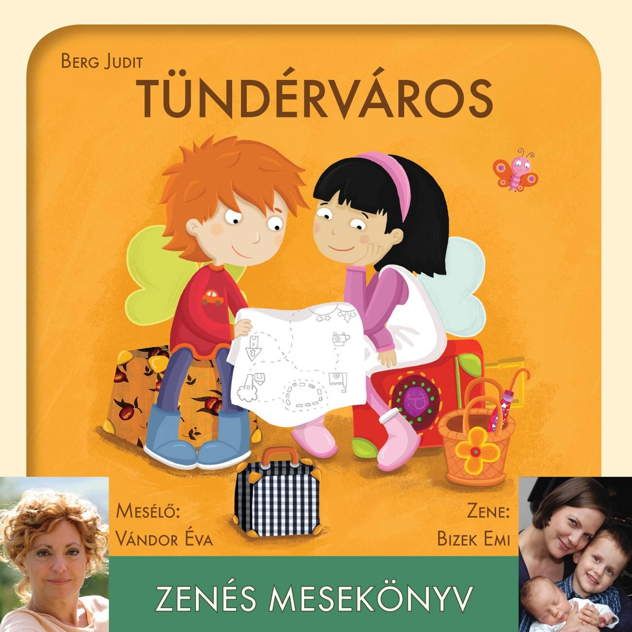 TÜNDÉRVÁROS - ZENÉS MESEKÖNYV - CD - (2011)