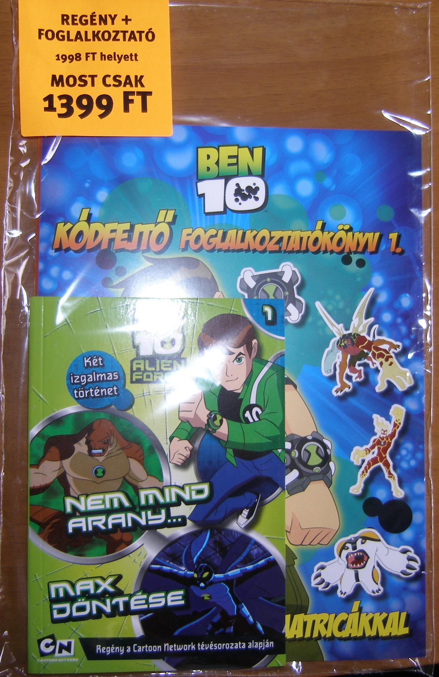 BEN 10 RAJONGÓI CSOMAG 10. (2011)