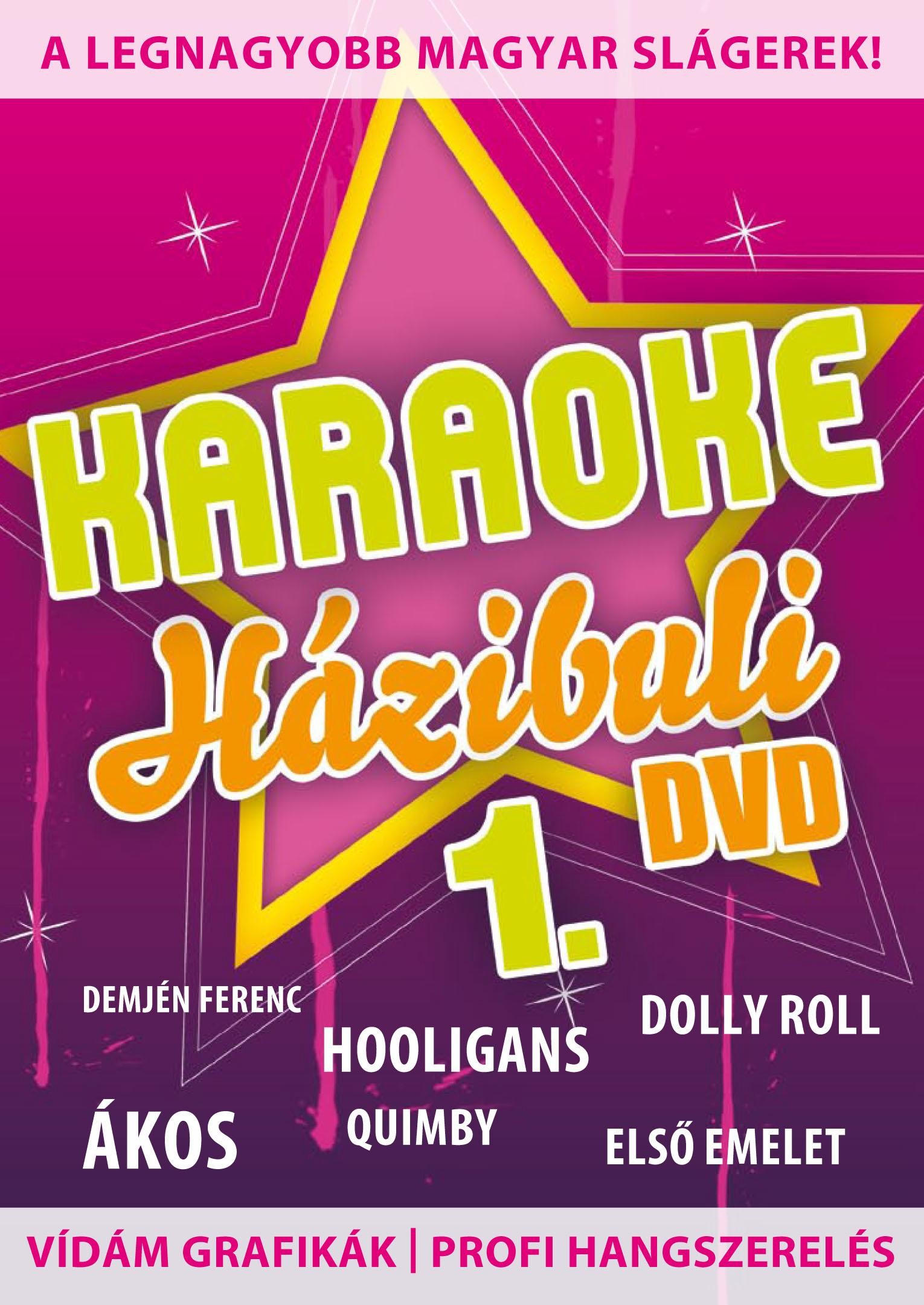 KARAOKE HÁZIBULI 1. - DVD - (2011)