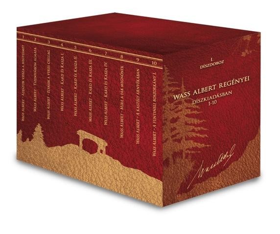 WASS ALBERT REGÉNYEI 1-10. KÖTET - DÍSZDOBOZ I. (2011)