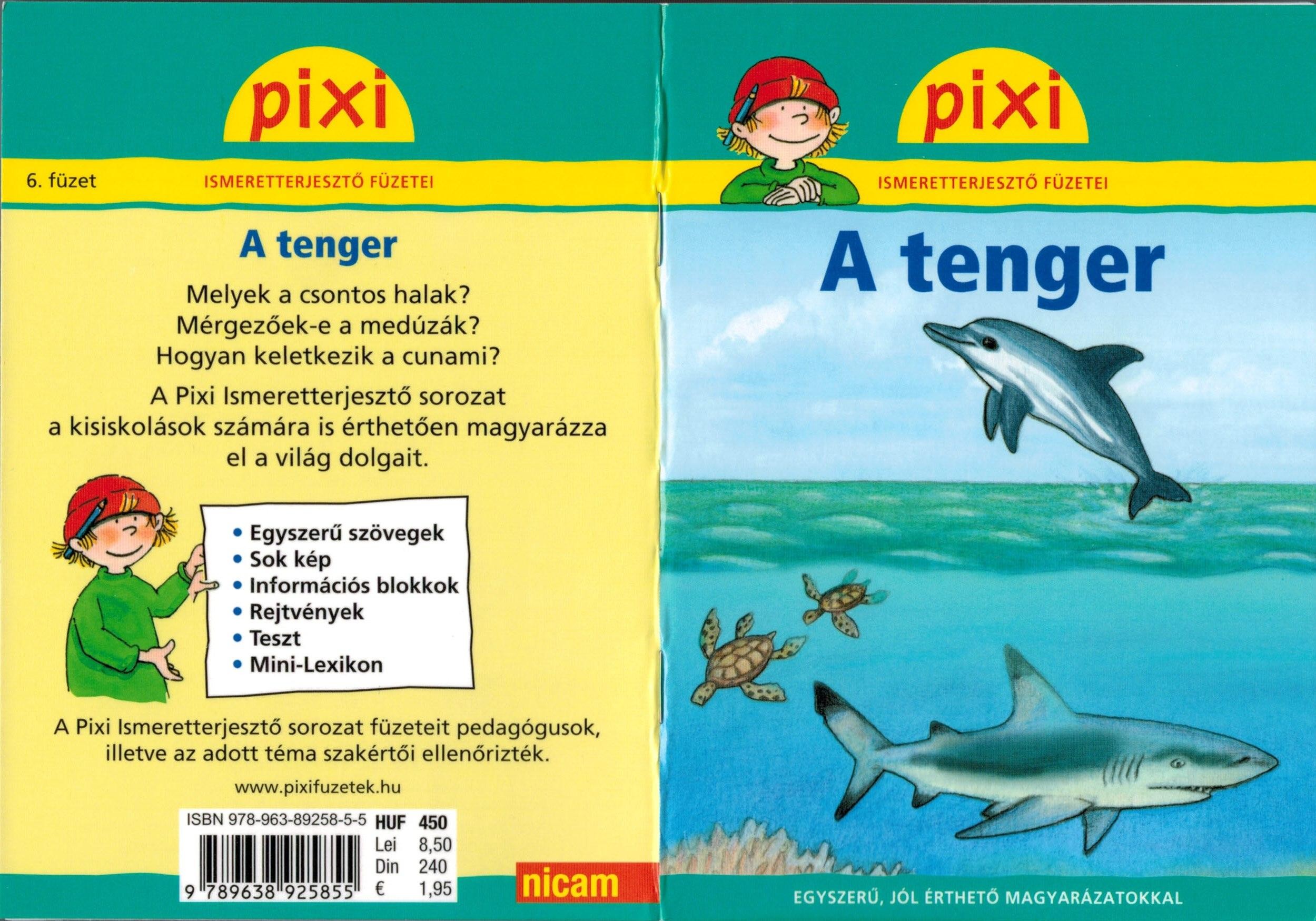 A TENGER - PIXI ISMERETTERJESZTŐ FÜZETEI (2011)