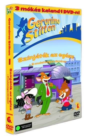 GERONIMO STILTON 6. - SZÍNJÁTÉK AZ EGÉSZ - DVD - (2011)