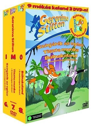 GERONIMO STILTON 6-8. (GYŰJTŐDOBOZ) - 3DVD - (2011)