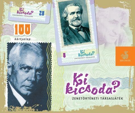 KI KICSODA? - ZENETÖRTÉNETI TÁRSASJÁTÉK (100DB KÁRTYA) (2011)
