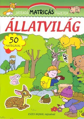ÁLLATVILÁG - JÁTÉKOS MATRICÁS FÜZETEK (2011)