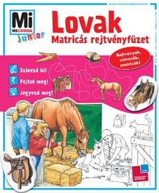 LOVAK - MATRICÁS REJTVÉNYFÜZET - MI MICSODA JUNIOR (2012)