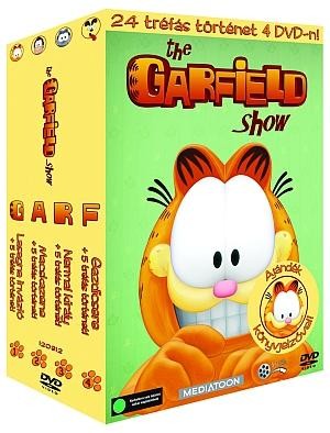 THE GARFIELD SHOW - 1.-ES GYŰJTŐDOBOZ (ZÖLD) - 4 DVD - (2012)
