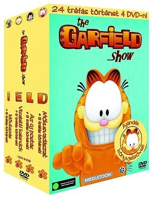 THE GARFIELD SHOW - 2.-ES GYŰJTŐDOBOZ (KÉK) - 4 DVD - (2012)