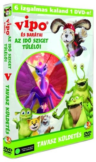 VIPO ÉS BARÁTAI-AZ IDŐ SZIGET TÚLÉLŐI 1. - TAVASZ KÜLDETÉS - DVD - (2012)