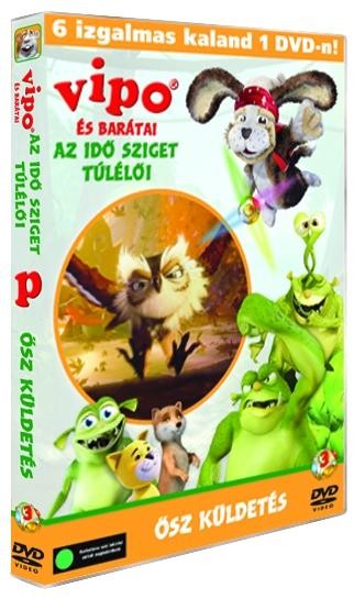 VIPO ÉS BARÁTAI-AZ IDŐ SZIGET TÚLÉLŐI 3. - ŐSZ KÜLDETÉS - DVD - (2012)