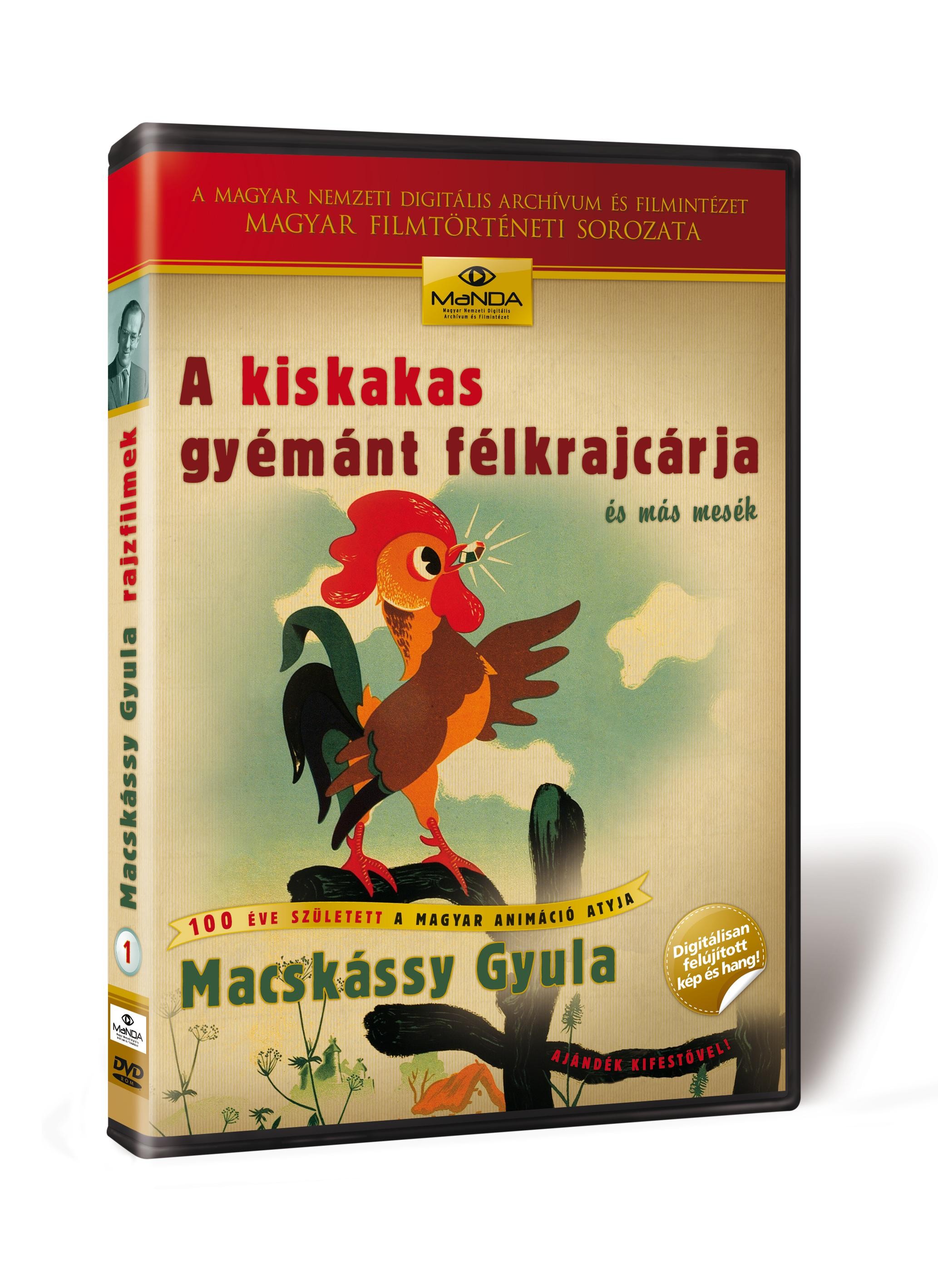 A KISKAKAS GYÉMÁNT FÉLKRAJCÁRJA ÉS MÁS MESÉK - DVD - (2012)
