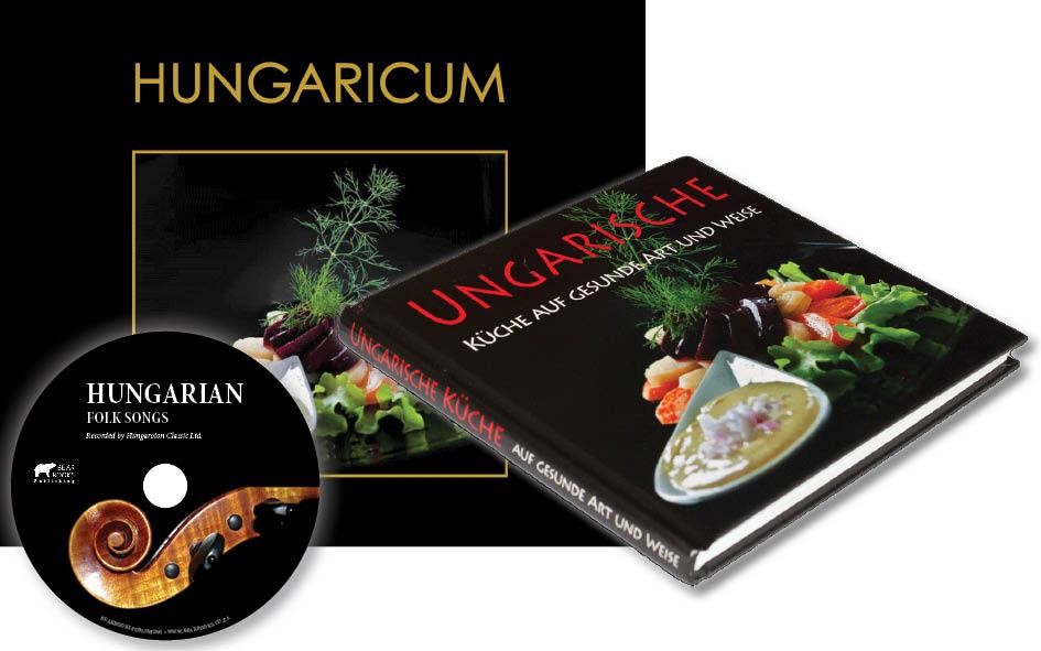 HUNGARICUM (KÖNYV + FOLK MUISC CD MELLÉKLETTEL - ANGOL) (2012)