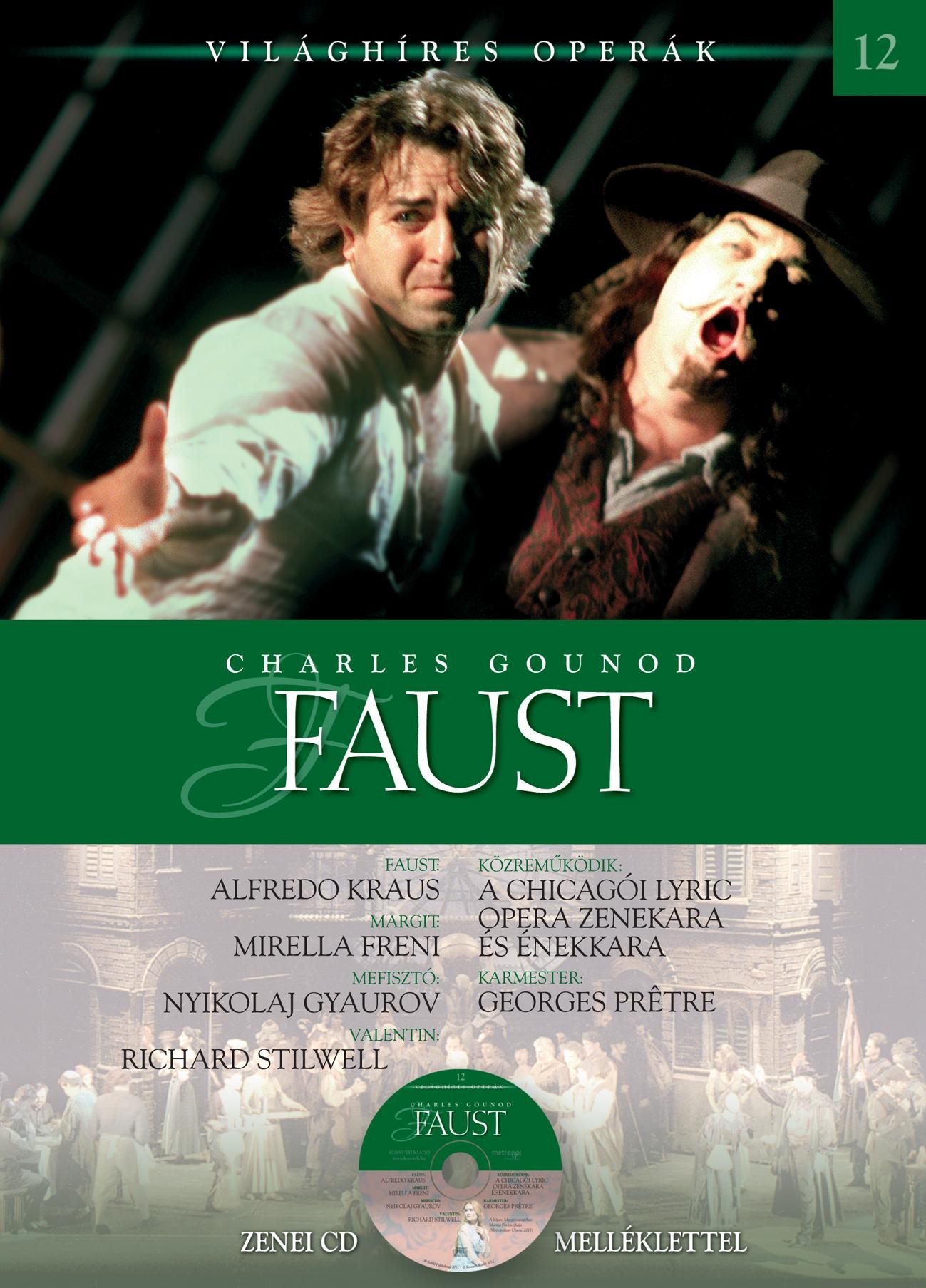 FAUST - VILÁGHÍRES OPERÁK 12. - CD-VEL (2011)