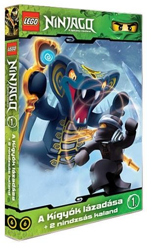 A KÍGYÓK LÁZADÁSA - LEGO NINJAGO 1. - DVD - (2012)