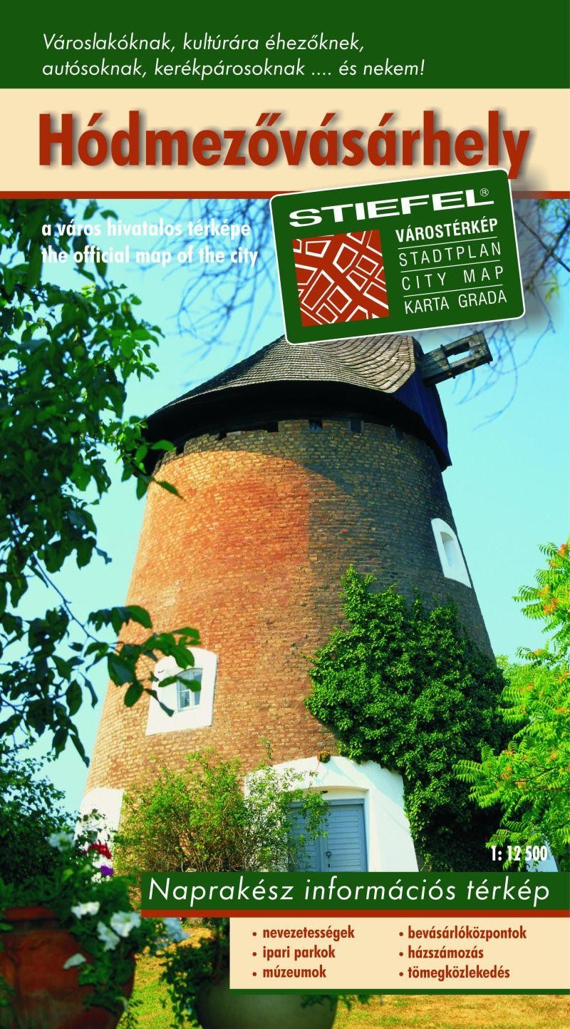 HÓDMEZŐVÁSÁRHELY VÁROS TÉRKÉPE - HAJTOGATOTT (2009)