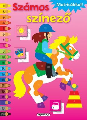 SZÁMOS SZÍNEZŐ MATRICÁKKAL! - RÓZSASZÍN (2013)