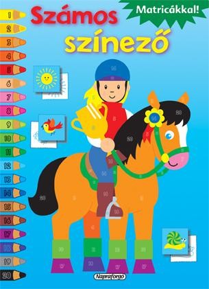 SZÁMOS SZÍNEZŐ MATRICÁKKAL! - KÉK (2013)