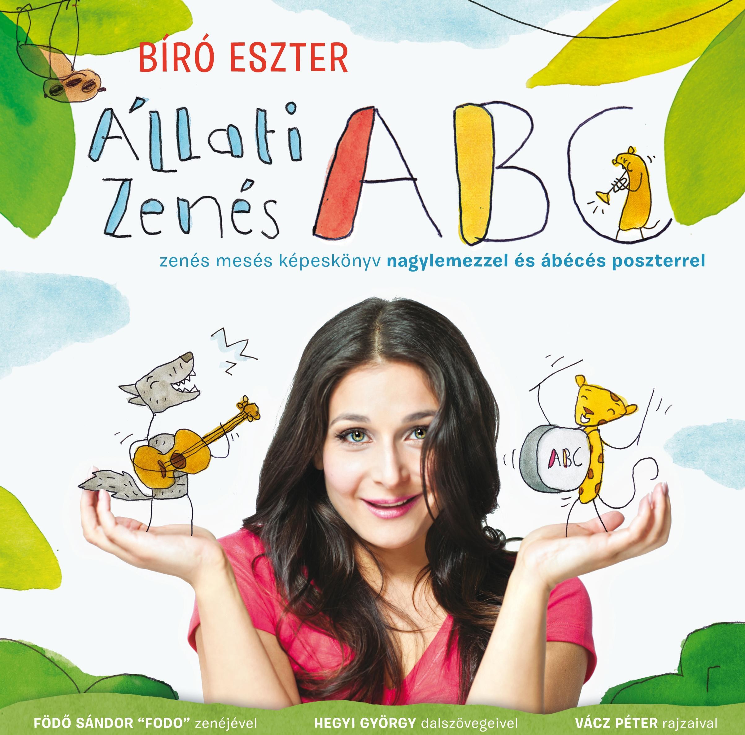 ÁLLATI ZENÉS ABC - KÖNYV + CD (2013)