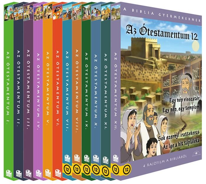 AZ ÓTESTAMENTUM 1-12. - A BIBLIA GYERMEKEKNEK DVD (2013)
