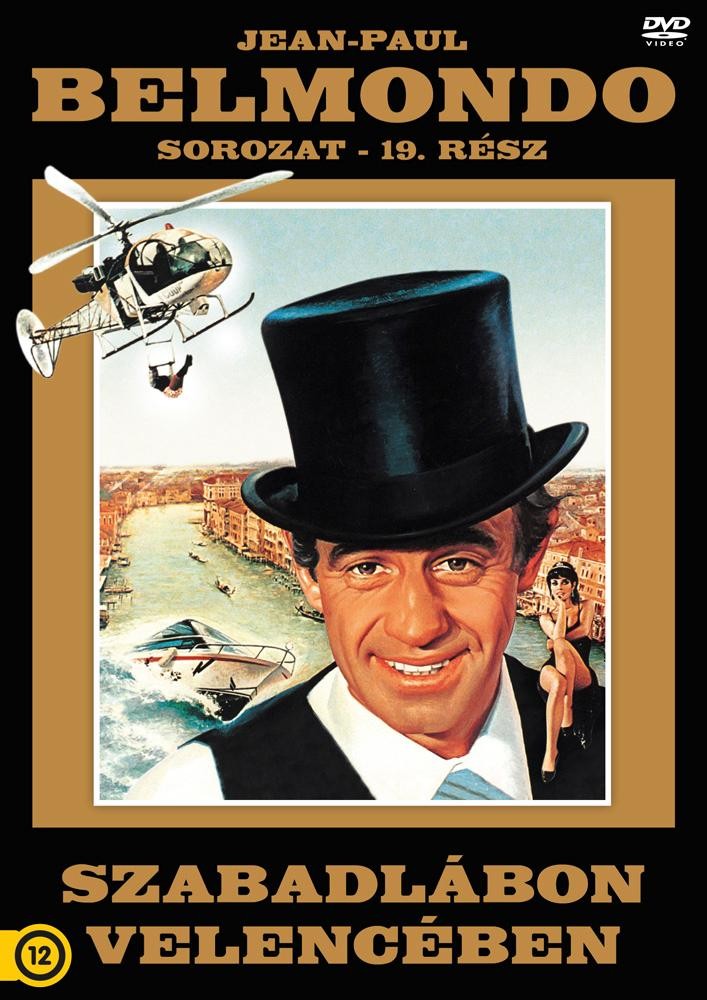 SZABADLÁBON VELENCÉBEN - BELMONDO SOR. 19. - DVD - (2013)
