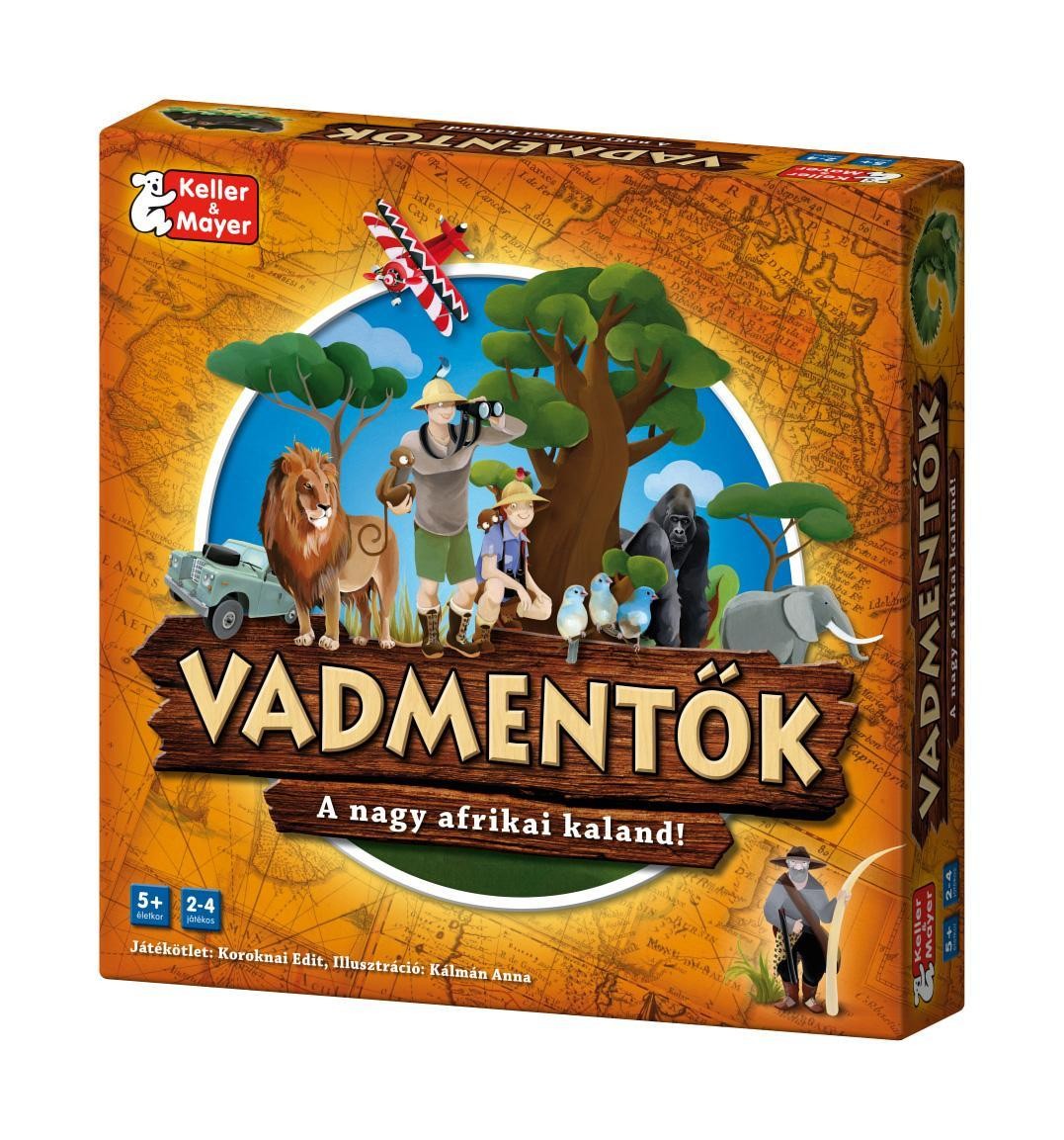 VADMENTŐK - TÁRSASJÁTÉK