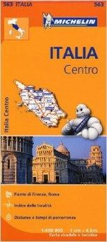 ITALIA CENTRO (KÖZÉP OLASZORSZ. TÉRKÉP 563) (2013)