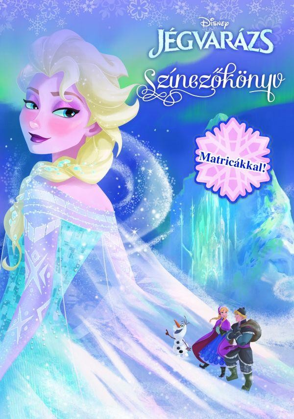 JÉGVARÁZS SZÍNEZŐKÖNYV MATRICÁKKAL - DISNEY (2013)