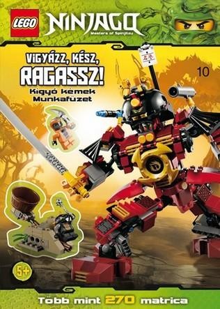 VIGYÁZZ, KÉSZ, RAGASSZ! - KÍGYÓ KÉMEK MUNKAFÜZET - LEGO NINJAGO (2013)