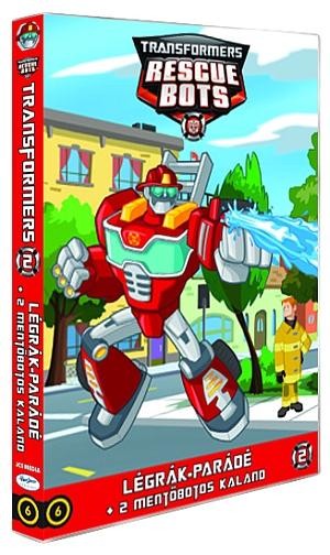 LÉGRÁK PARÁDÉ - TRANSFORMERS RESCUE BOTS 2. - DVD - (2013)