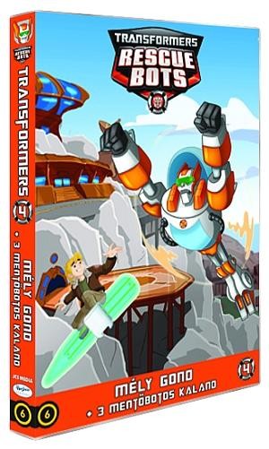 MÉLY GOND - TRANSFORMERS RESCUE BOTS 4. - DVD - (2013)