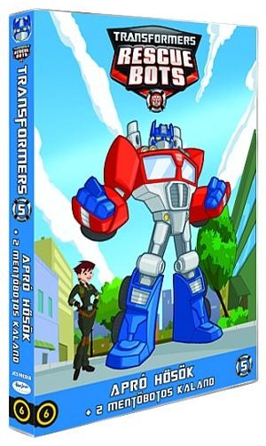 APRÓ HŐSÖK - TRANSFORMERS RESCUE BOTS 5. - DVD - (2013)