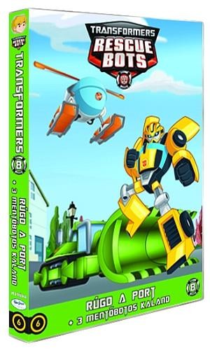 RÚGD A PORT - TRANSFORMERS RESCUE BOTS 8. - DVD - (2013)