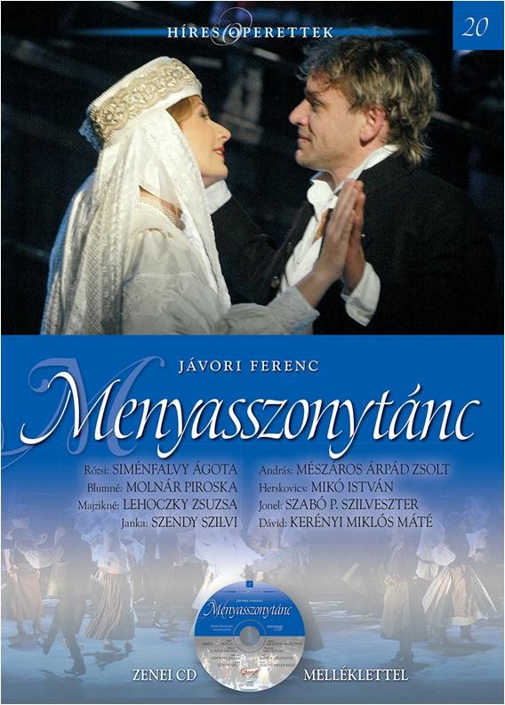 MENYASSZONYTÁNC - CD-VEL - HÍRES OPERETTEK 20. (2013)