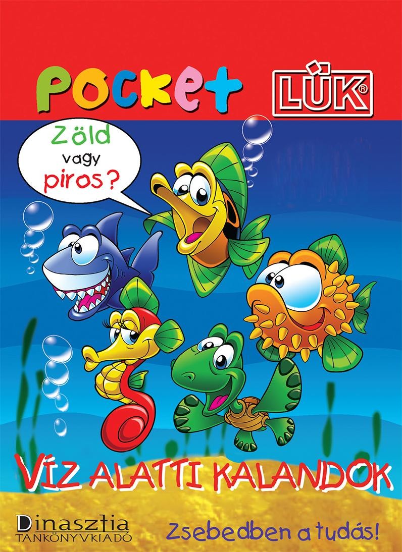 VÍZ ALATTI KALANDOK - ALAPLAPPAL (POCKET LÜK) (2013)