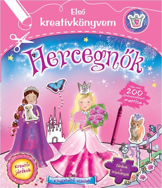 HERCEGNŐK - ELSŐ KREATÍVKÖNYVEM (2014)