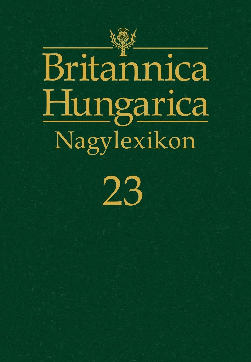 BRITANNICA HUNGARICA NAGYLEXIKON - 23. (2014)
