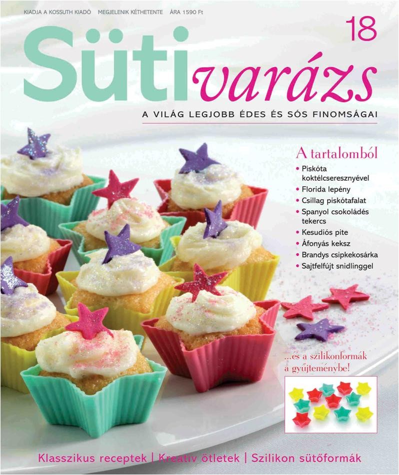 SÜTIVARÁZS 18. - 12 DARAB MINI SZILIKONCSILLAG (2014)