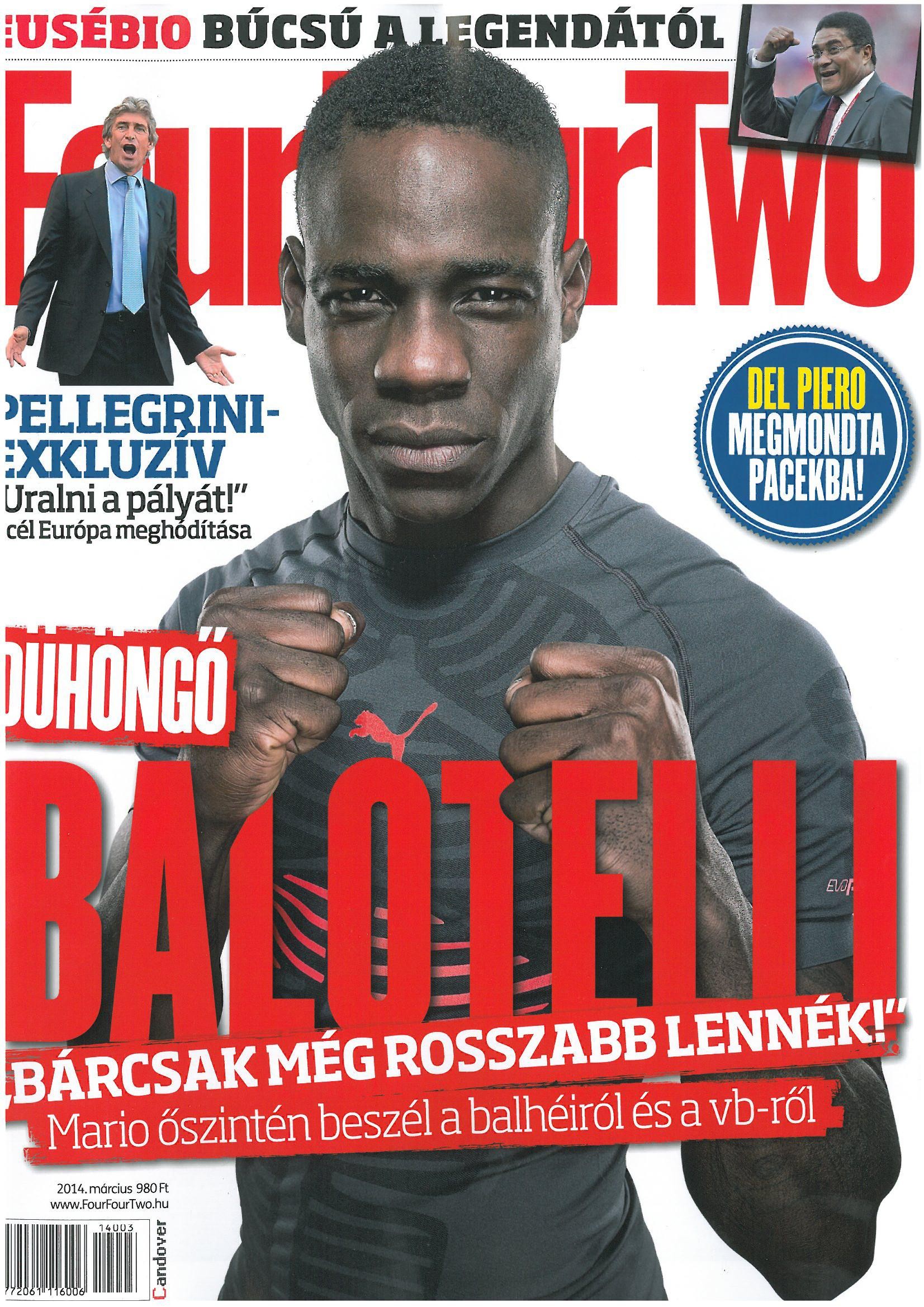 FOURFOURTWO MAGAZIN - 2014. MÁRCIUS (2014)
