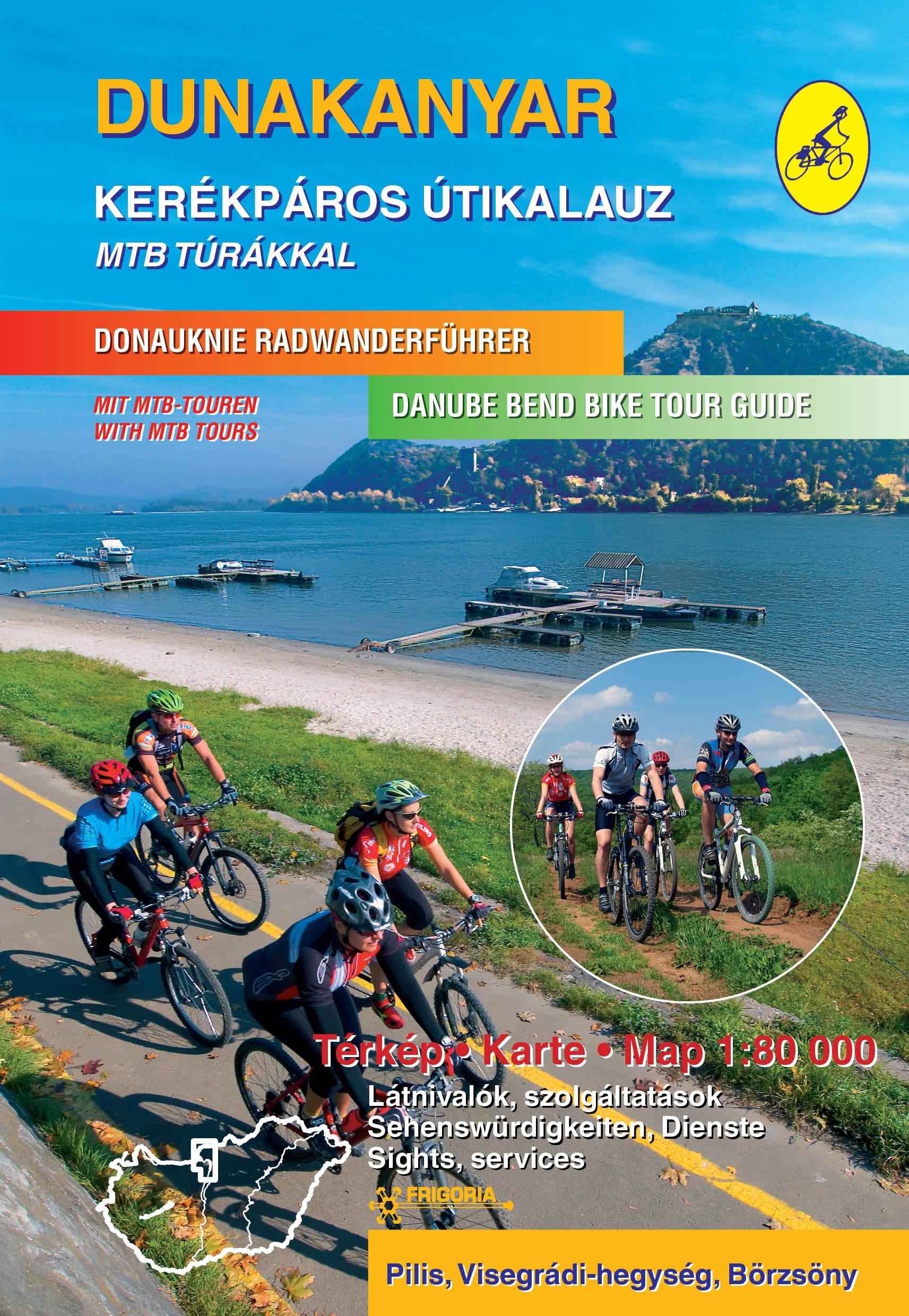 DUNAKANYAR KERÉKPÁROS ÚTIKALAUZ - 2. ÁTDOLG. KIAD. (2014)