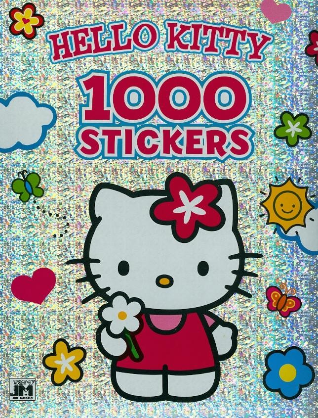 HELLO KITTY - 1000 STICKERS (MATRICÁS SZÍNEZŐ) (2014)