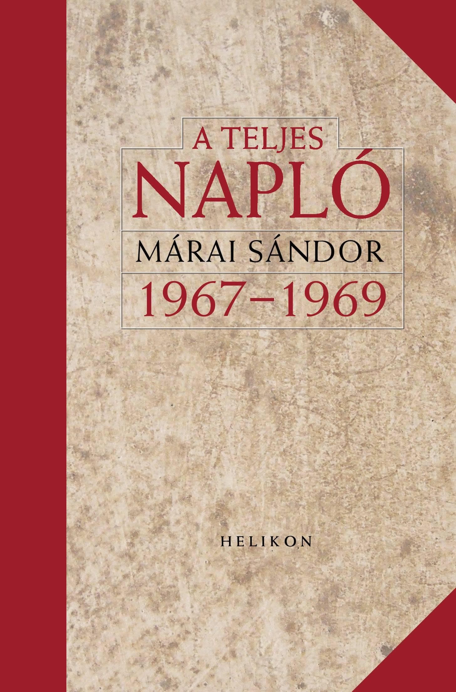 A TELJES NAPLÓ 1967-1969 (2014)