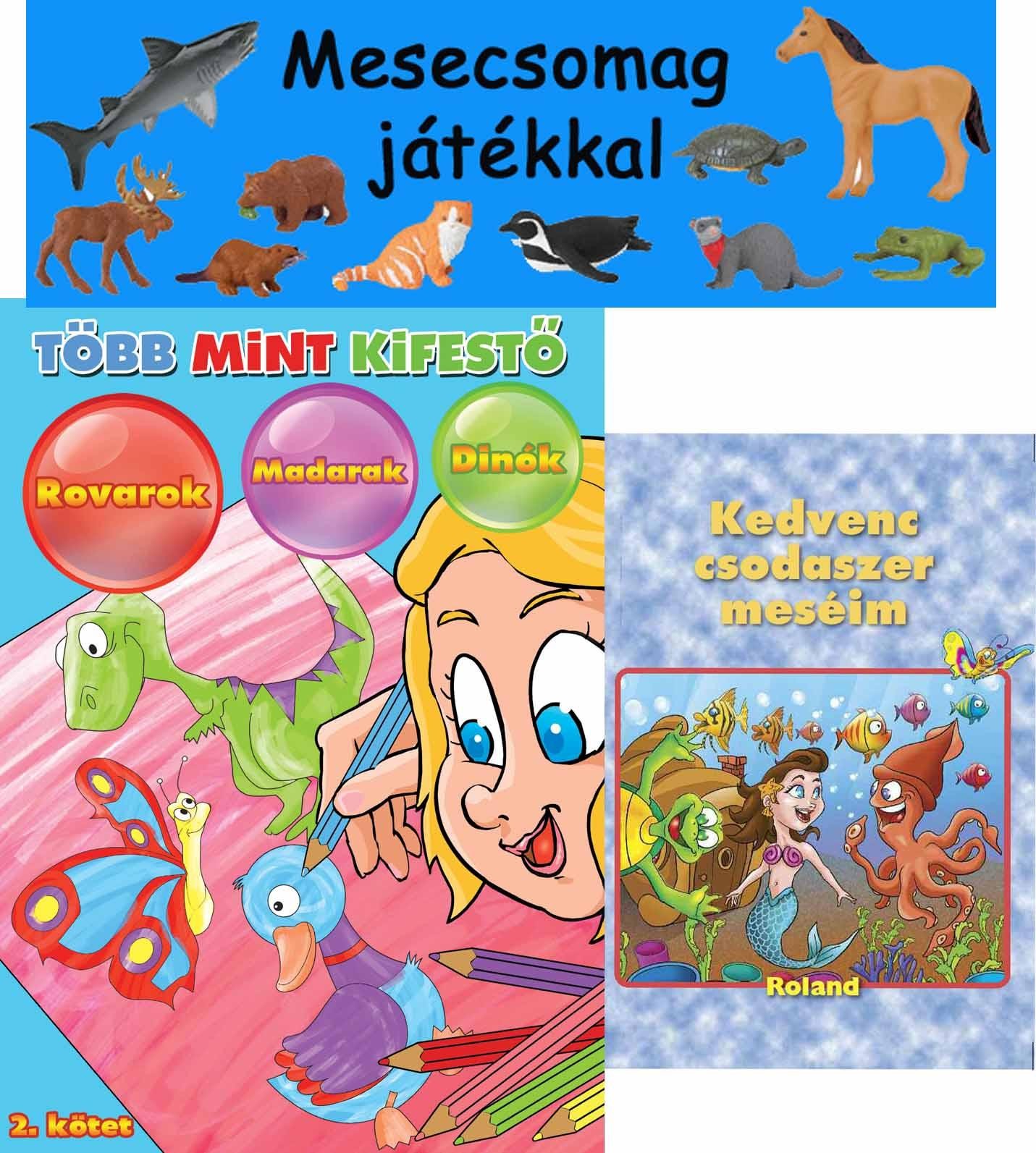 MESECSOMAG JÁTÉKKAL - KÉK (FIÚKNAK) (2014)